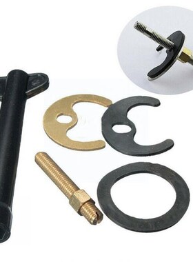 Single Hole Hot Cold Horseshoe Piece Tap Faucet Fixing Hexag