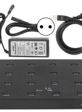 Ethernet Hub 16 Port USB 3.0 Fast Transmission Industrial Hu