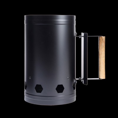 Portable Barbecue Chimney Charcoal Starter Fire Lighter Buck