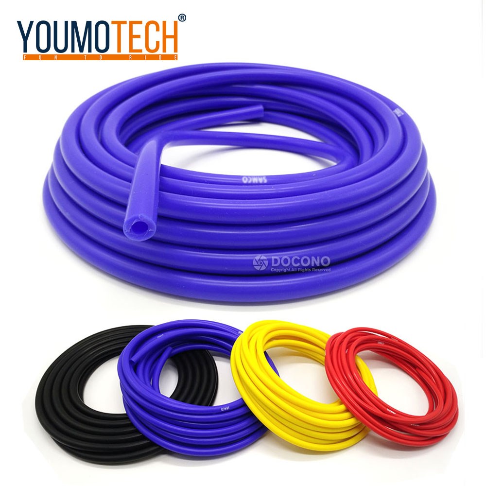 Auto Vacuum Silicone Hose  silicone 5 Meter 3mm/4mm/6mm/