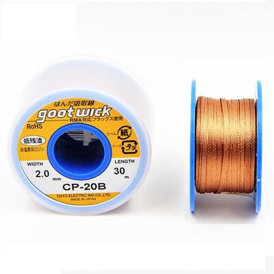 Original Japan GOOT Desoldering Wicks Braid Copper Wire Sold