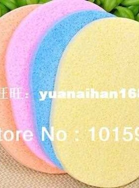 New 6pcs/lot natural Plucking seaweed cleansing sponge flutt