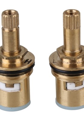 47X22mm Brass Faucet Triangle Ceramic Valve Core Clockwise F