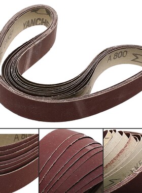 20Pcs Sanding Belts 760x25mm 60-1000 Grit  Strip Oxide Paper
