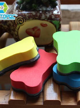 4pcs/lot New Lovely Bones Magnetic Whiteboard Eraser Magneti