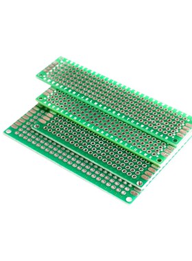 4pcs 5x7 4x6 3x7 2x8 cm double Side Copper prototype pcb Uni