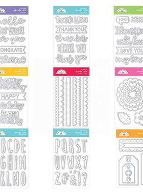 English Blessing Letter Cutting Die Cutting Dies Scrapbookin