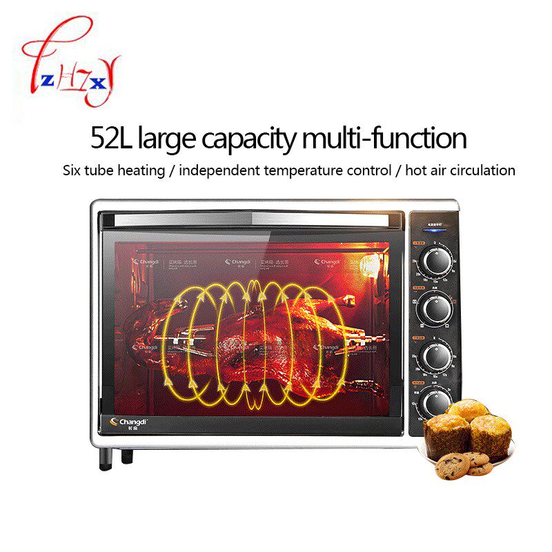 home use electric oven 52l large capacity 2000w professional