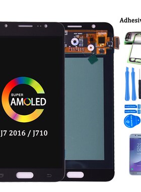 Original Amoled lcd For Samsung Galaxy J7 2016 J710 LCD Disp