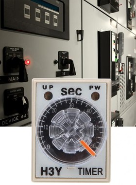 H3Y-2 Time Relay 8 Pins Delay Timer High Accuracy Home Appli