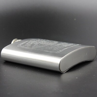 Hot sale portable stainless steel hip flask travel whiskey a