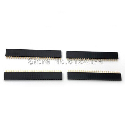 20pcs/lot Single row female 25pin spacing 2.54 mm row pin so