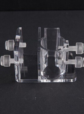 Aquarium Inflow Outflow Tube Holder Acrylic Mount Aquarium F