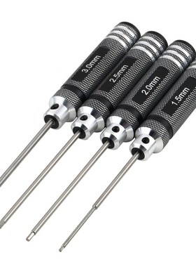 4PCS Hex Screw Driver Tool Kit 适用于 RC Helicopter Plane Tr