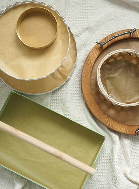 Baking greaseproof paper natural color no bleaching silicone