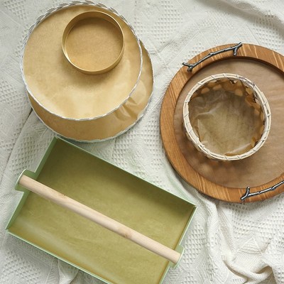 Baking greaseproof paper natural color no bleaching silicone