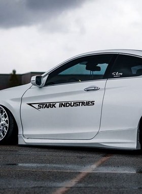 Iron man sticker Stark lndustries avengers alliance Stark