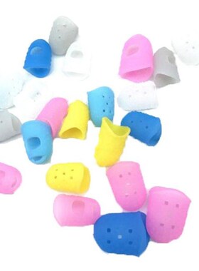 3size Anti-pain Silicone Finger Sleeve Knitting Tool Multico