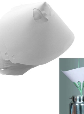 50PCS Paper Paint Strainers Paper Paint Conical Strainers Me