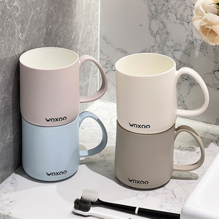 防霉抗菌漱口杯食品级家用刷牙杯洗漱杯子情侣牙刷杯高颜值牙缸杯