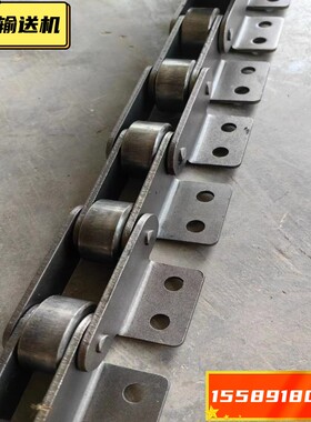 304不锈钢双节距滚子链条C212A小滚珠C212AL大滚珠节距38.1mm传动