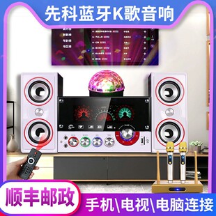 先科电脑音响低音炮家用K歌电视客厅多媒体台式机无线蓝牙音箱