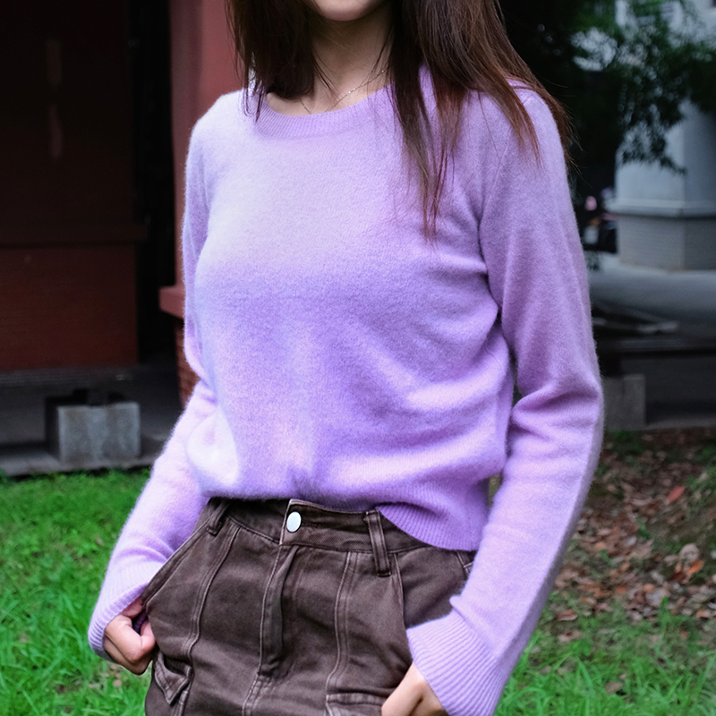 100%山羊绒多色可选简约通勤