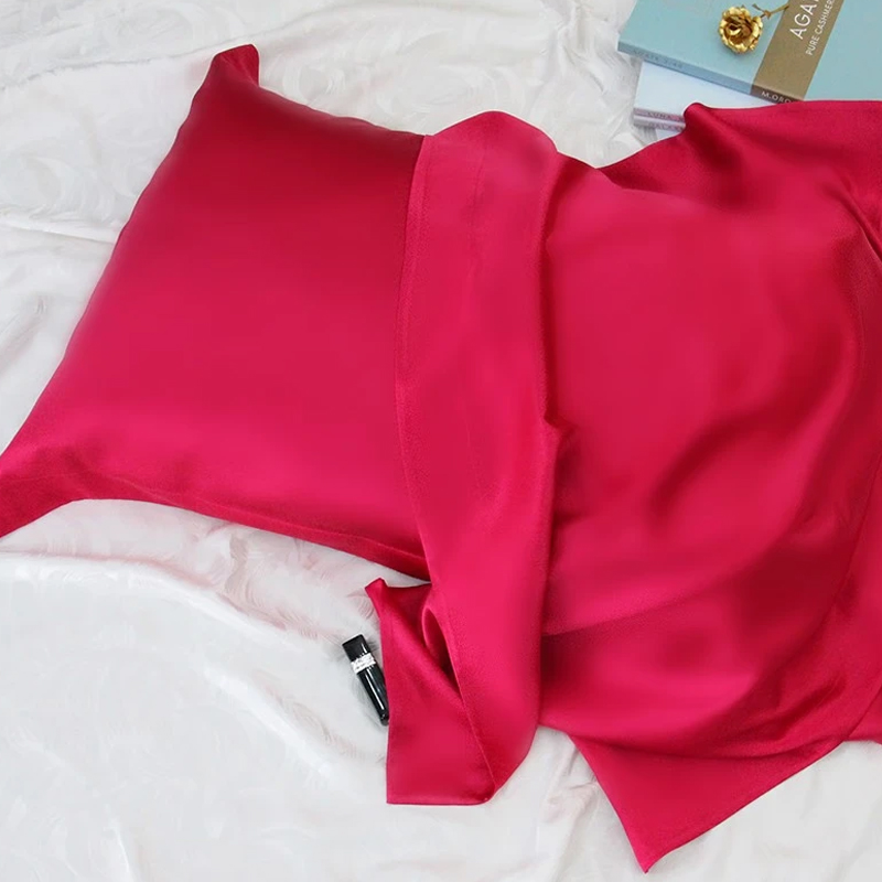 缎面丝绸冰丝凉爽美容亲肤简约