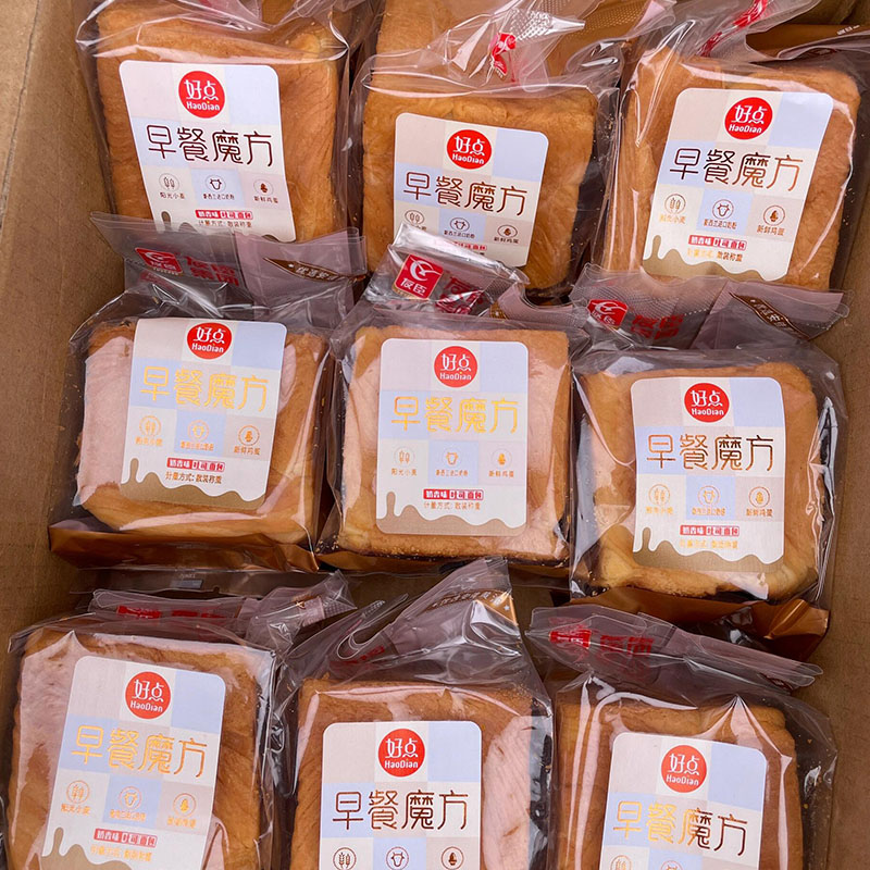 友臣魔方吐司奶香手撕面包整箱图片