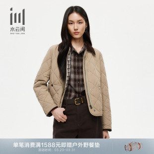 新款 巴恩风保暖宽松棉服外套25冬季 翻领时尚 水云间女装