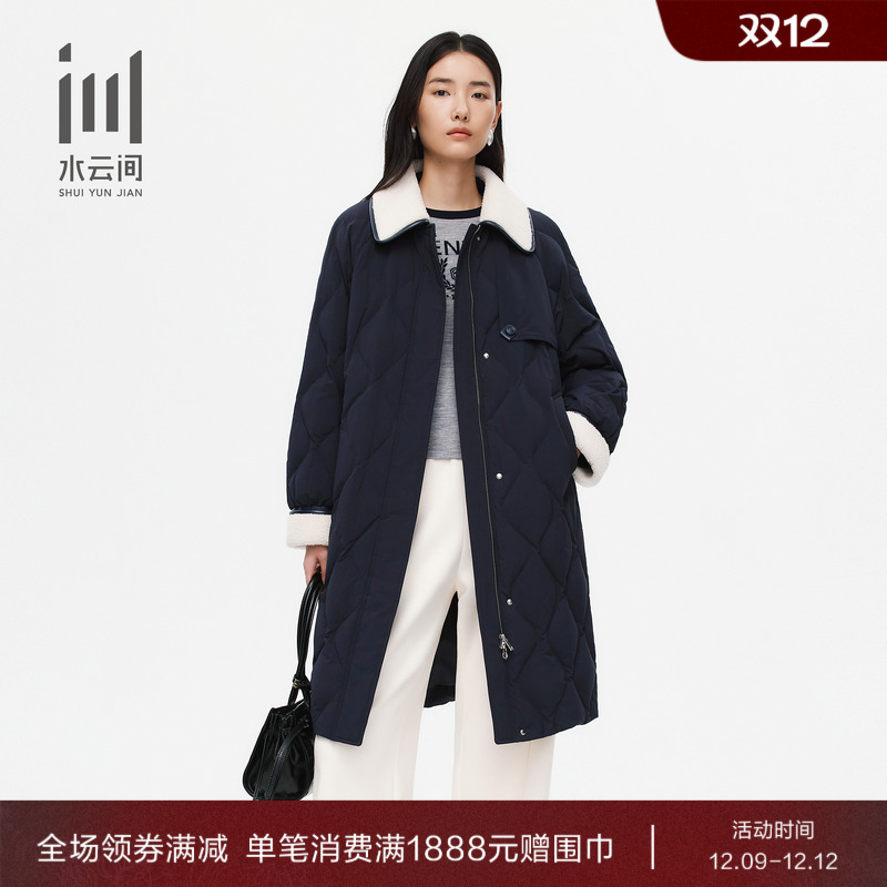 水云间女装宽松时尚保暖羽绒服