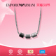 Armani阿玛尼项链 潮流嘻哈转运珠潮牌百搭饰品送男友生日礼物