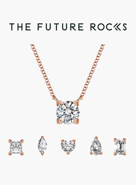 TFR 高光时K系列项链定制18K金培育钻石颈链小众设计高级感饰品