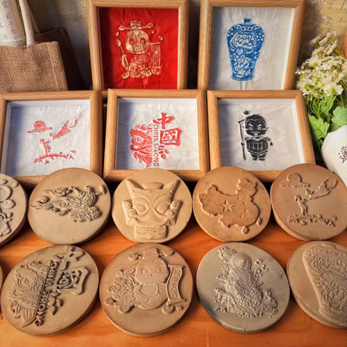 非遗拓片DIY体验馆都在用