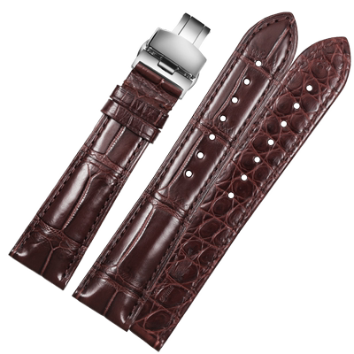 萌小鑫适配华为双面鳄鱼皮表带