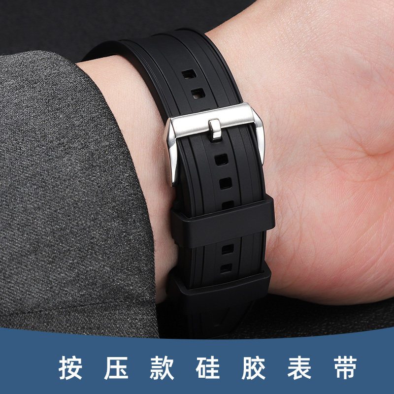 适用华为GT6表带watch5智能手表GT6Pro新款运动GT4快拆按压式硅胶腕带gt2pro男款gt3非凡大师buds荣耀通用22