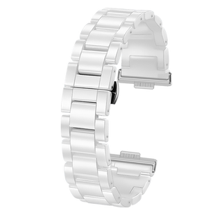 适用华为Watch Fit3/Fit4表带陶瓷女男智能运动手表带腕带手环watchfit3/fit4Pro专用钢间陶瓷替换带表链女生