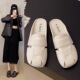 女夏季 百搭穆勒拖鞋 外穿舒适懒人一脚蹬休闲平底凉拖 时尚 2025新款