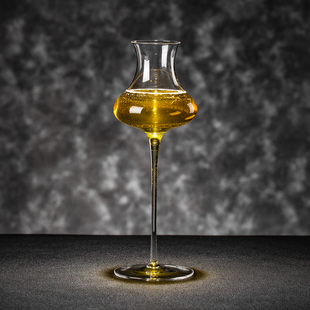 无铅水晶玻璃闻香酒杯 洋酒威士忌高脚杯纯饮酒杯子 品鉴会试酒杯
