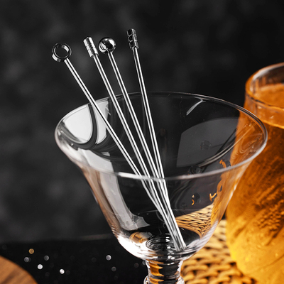 304不锈钢水果签酒吧装饰调酒针