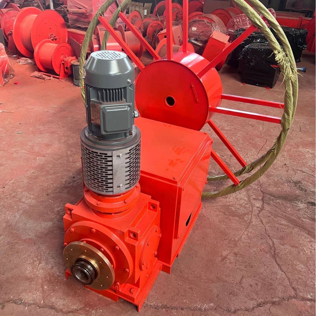 磁滞式电缆卷筒变频电动卷线器电缆收放器龙门起重机码头吊收缆器