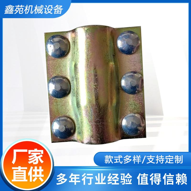 钢板直管哈夫节补漏抢修节PE水管夹板器堵漏器加长款