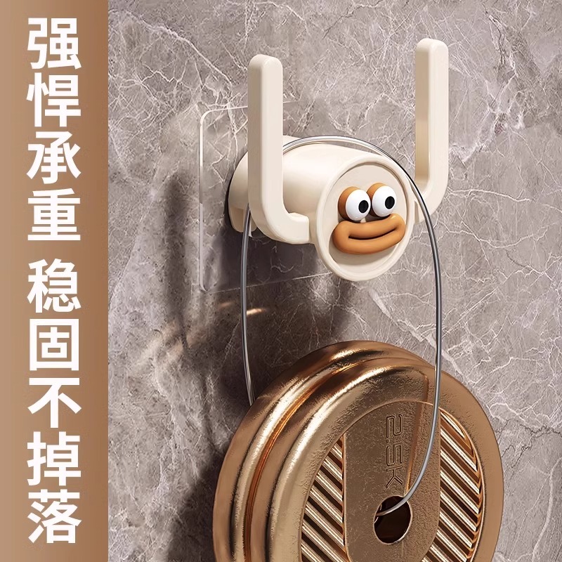 拖鞋架免打孔卫生间挂鞋子收纳