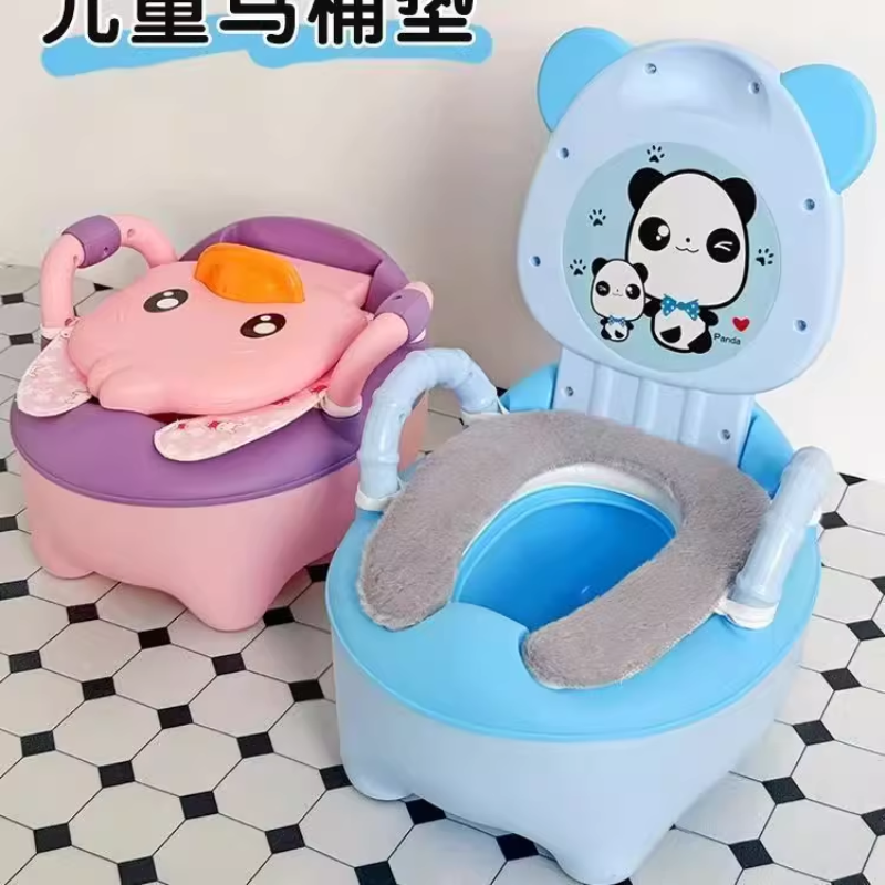 儿童马桶坐垫冬保暖毛绒棉套圈婴儿宝宝加厚粘贴坐便器套圈垫