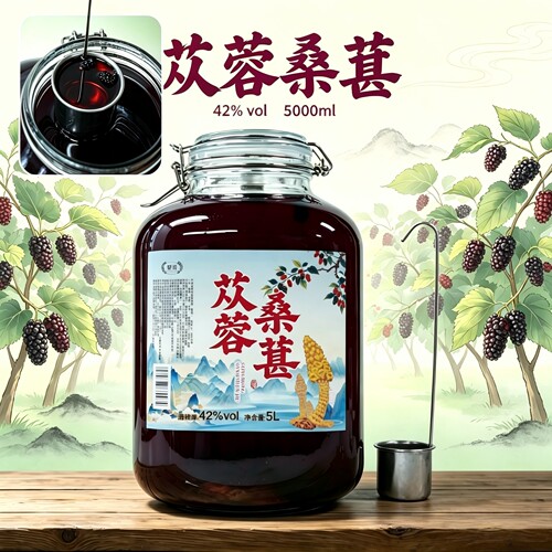 望坊苁蓉桑葚酒大坛破损包赔