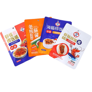 烟海虾酱海肠捞饭海怪捞饭虾脑捞饭酱海鲜酱开袋即食烟台特产虾酱