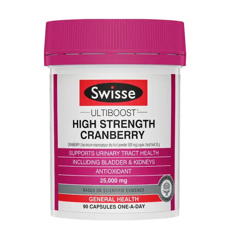 Swisse斯维诗高浓度蔓越莓胶囊女卵巢泌尿系统保护私处Cranberry