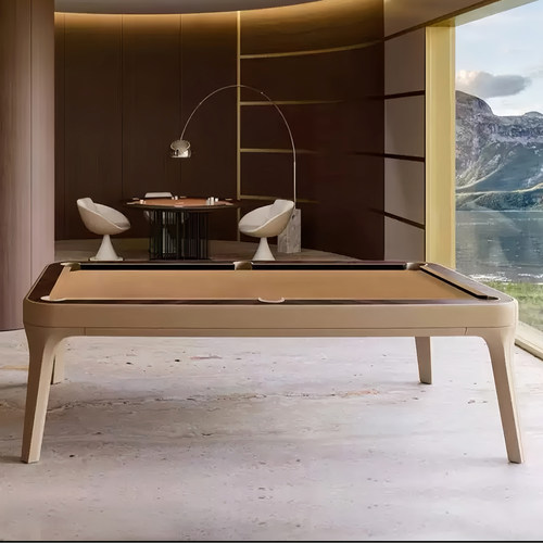 滑哈哈台球桌家用别墅高端会所