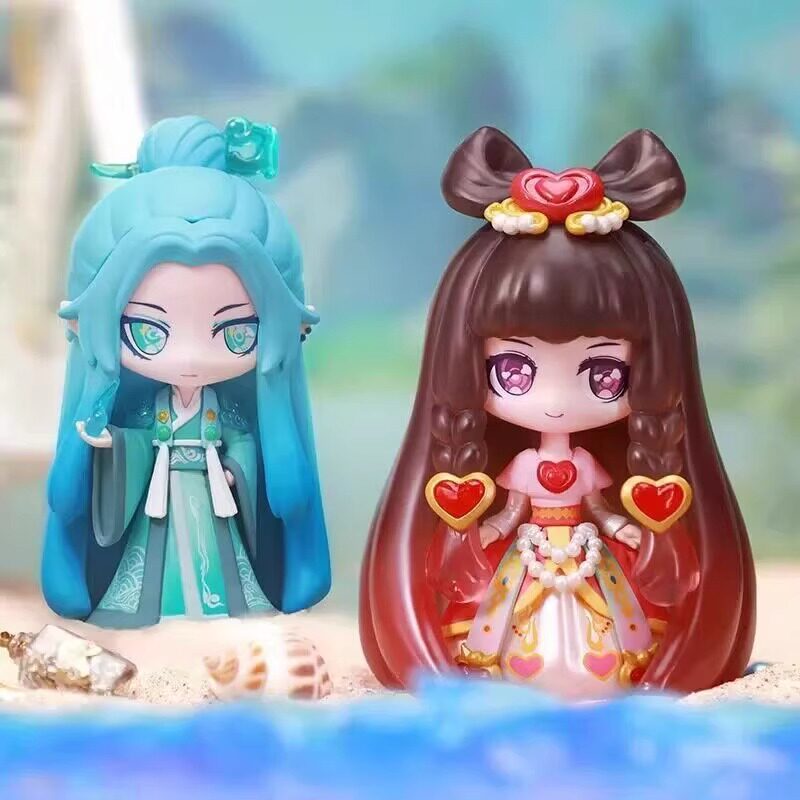 叶罗丽盲盒默水语系列手办公仔新款海公主王默儿童桌面摆件礼物女