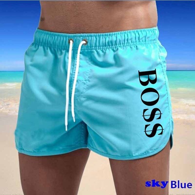 Men s Swim Shorts Summer Colorful Swimwear Beach Shorts Surf